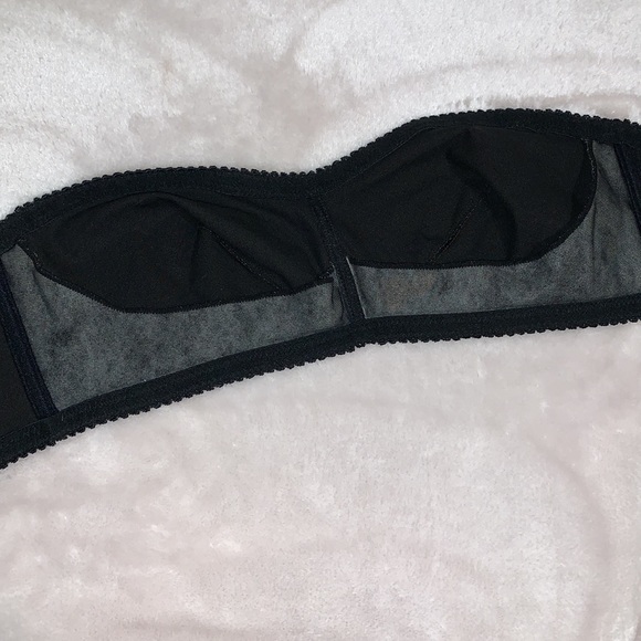 Bi-flex 340 Vintage 60’s Black Strapless Bra - Picture 3 of 5